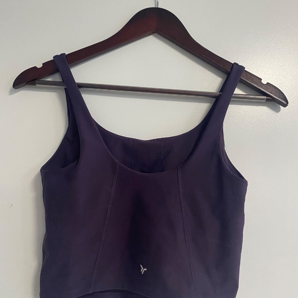 Old Navy Active Deep Purple Powersoft tank with built in Bra **FREE SHIPPING** - Picture 3 of 4